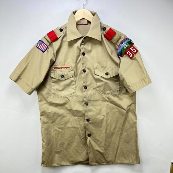 Other - Vintage 80s Boy Scouts of America Shirt Youth XL